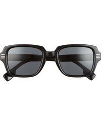 Burberry - 51Mm Rectangular Sunglasses - Lyst