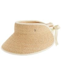 Helen Kaminski - Mita Packable Raffia Visor - Lyst