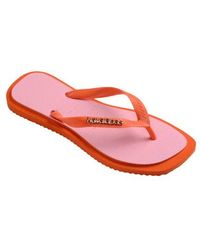 Havaianas - Fusion Square Logo Flip Flop - Lyst