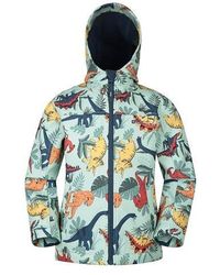 Mountain Warehouse - Childrens/Kids Exodus Printed Softshell Water Resistant Jacket - Lyst