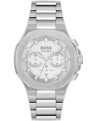 BOSS - Tapered Chronograph Bracelet Watch - Lyst