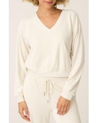 Pj Salvage - Craving Corduroy Long Sleeve Pajama Top - Lyst