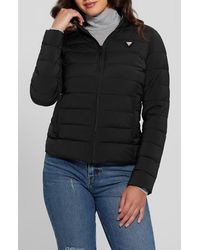 Guess - Diann Puffer Jacket - Lyst