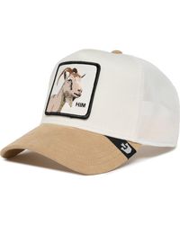 Goorin Bros - The Suede Goat Patch Snapback Trucker Hat - Lyst