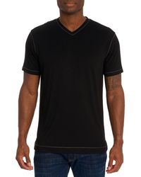 Robert Graham - Eastwood V-neck T-shirt - Lyst