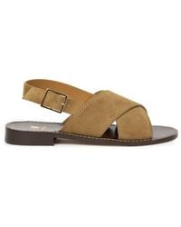 Bobbies - Zita Flat Sandals - Lyst