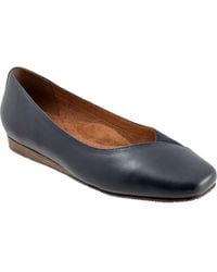 Softwalk - Vina Leather Flat - Lyst