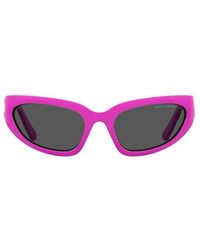 Marc Jacobs - 61mm Gradient Cat Eye Sunglasses - Lyst