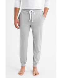BOSS - Mix Match Stretch Cotton Pajama Pants - Lyst
