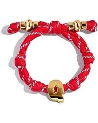 BaubleBar - Knotty Initial Bracelet - Lyst