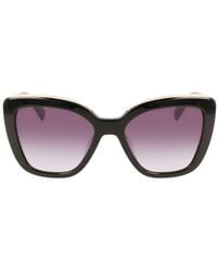 Longchamp - Roseau 53Mm Gradient Rectangle Sunglasses - Lyst