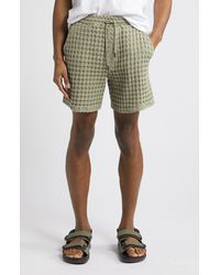Oas - Porto Waffle Knit Cotton Shorts - Lyst