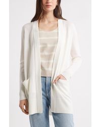 Caslon - Everyday Open Front Cardigan - Lyst