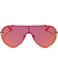 DIFF - Imani 139Mm Gradient Shield Sunglasses - Lyst