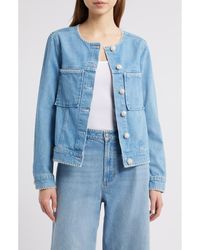 Rails - Lido Whipstitch Denim Jacket - Lyst