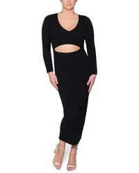 Rachel Roy - Coraline Wrap Top Midi Sweater Dress - Lyst