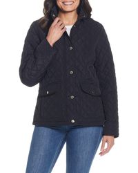 Gallery - Quilted Stand Collar Jacket - Lyst