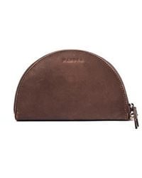 Mandrn - Leather Halfmoon Wallet - Lyst