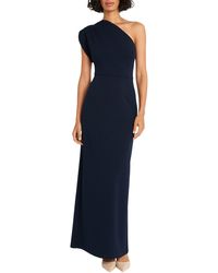 Maggy London - Asymmetric One-shoulder Gown - Lyst