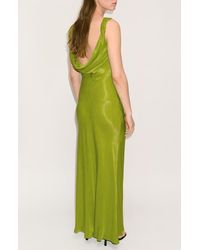 Mango - Drape Sleeveless Maxi Dress - Lyst