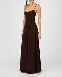 WeWoreWhat - Ruched Front Scoop Maxi Dress - Lyst