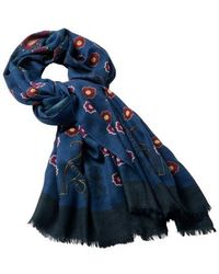 Robert Talbott - Hackman Wool & Silk Scarf - Lyst