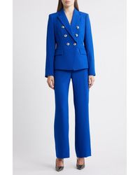 Tahari - Double Breasted Two-Piece Suit - Lyst
