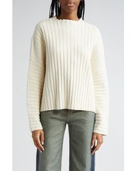 Eckhaus Latta - Keyboard Linen & Cotton Rib Sweater - Lyst