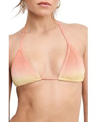 GOOD AMERICAN - Always Fit Triangle Bikini Top - Lyst
