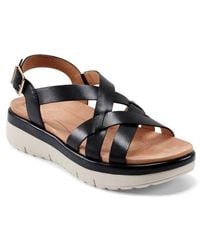 Easy Spirit - Indie Slingback Platform Sandal - Lyst