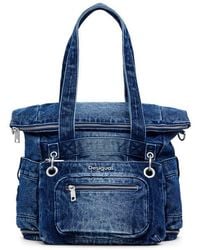 Desigual - Big Denim Backpack - Lyst