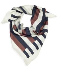 Nordstrom - Printed Square Silk Scarf - Lyst