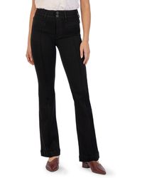 Kut From The Kloth - Ana Seamed Welt Pocket High Waist Flare Jeans - Lyst