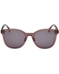 Max Mara - 55Mm Round Sunglasses - Lyst