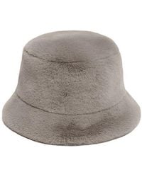 Apparis - Amara Pluche Faux Fur Bucket Hat - Lyst