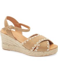 Cordani - Ember Ankle Strap Espadrille Platform Wedge Sandal - Lyst