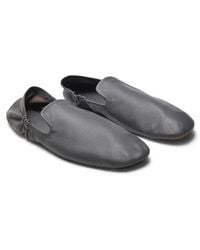 Mango - Leather Loafer - Lyst