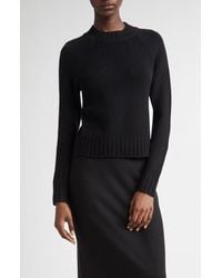 Vince - Raglan Sleeve Wool & Cashmere Crewneck Sweater - Lyst