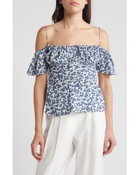Faithfull The Brand - Menton Off The Shoulder Top - Lyst