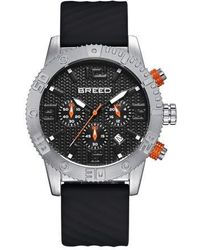 Breed - Double Agent Chronograph Watch With Date - Lyst
