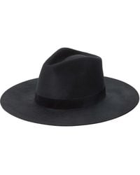 Janessa Leone - Korin Wool Fedora - Lyst