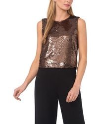 Halogen® - Sequin Shell Top - Lyst