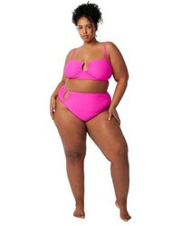 villa fresca - Sofia Bikini Swimsuit Top - Lyst