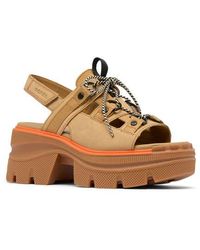 Sorel - Rein Cb Lace-Up Platform Sandal - Lyst