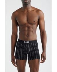 BOSS - Assorted 3-Pack Stretch Cotton Boxer Briefs - Lyst