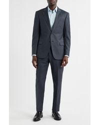 Emporio Armani - G Line Microcheck Wool Suit - Lyst
