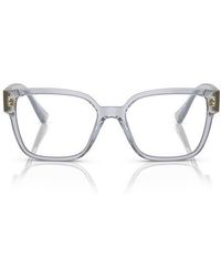 Versace - 54Mm Square Optical Glasses - Lyst