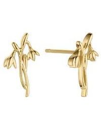 SET & STONES - Elsie Birth Flower Studs - Lyst