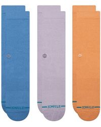 Stance - Icon Assorted 3-Pack Crew Socks - Lyst