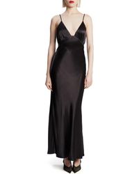 Bardot - Capri Satin Cocktail Slipdress - Lyst